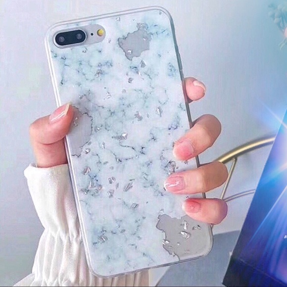 iPhone X, 7/8, 7/8 Plus Marble Phone Case White - Picture 2 of 6